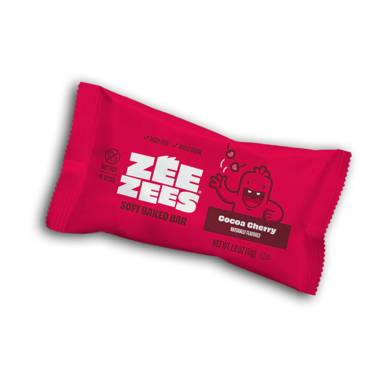 【オンライン限定商品】  Cocoa Bar, Baked Soft Zees, Zee Cherry, 1.8oz I/W, WG, 絵本・児童書